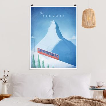 Posters Travel Poster - Zermatt