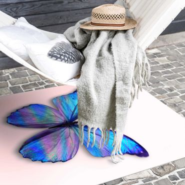 Vinyl tapijt Holographic Butterfly