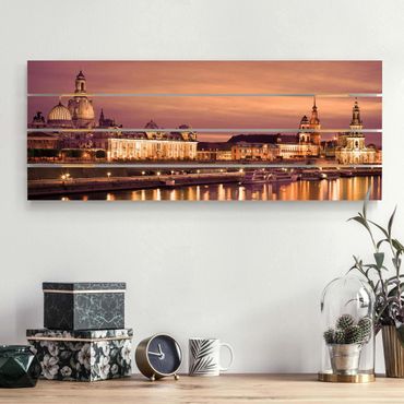 Houten schilderijen op plank Canaletto Dresden