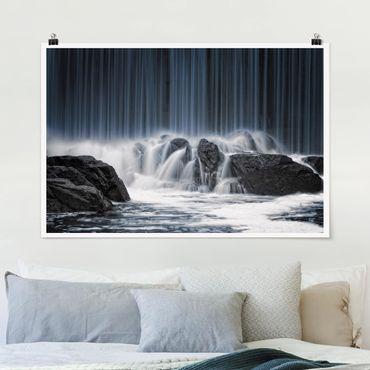 Posters Waterfall In Finland