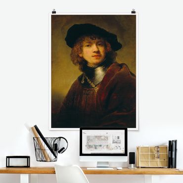 Posters Rembrandt van Rijn - Self-Portrait