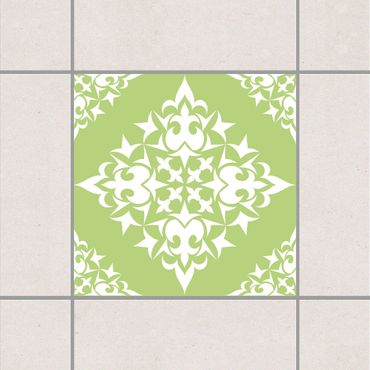 Tegelstickers Tile Pattern Spring Green