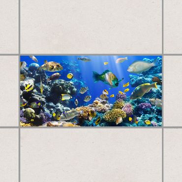 Tegelstickers Underwater Reef