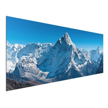 Aluminium Dibond schilderijen The Himalayas II