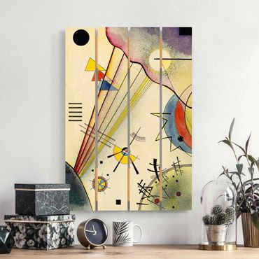Houten schilderijen op plank Wassily Kandinsky - Significant Connection