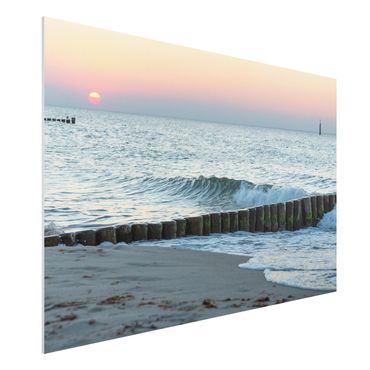 Forex schilderijen Sunset At The Beach