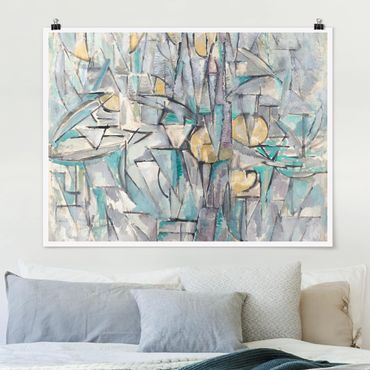 Posters Piet Mondrian - Composition X