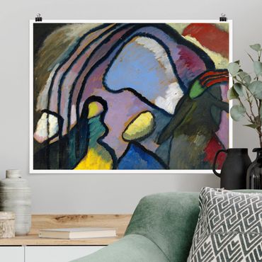 Posters Wassily Kandinsky - Study For Improvisation 10