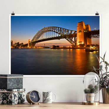 Posters Harbor Bridge In Sydney