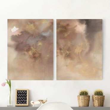 Canvas schilderijen - 2-delig  Skyward Dreams Set I