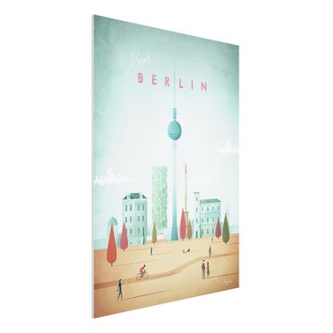 Forex schilderijen Travel Poster - Berlin