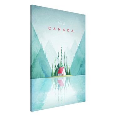 Magneetborden Travel Poster - Canada