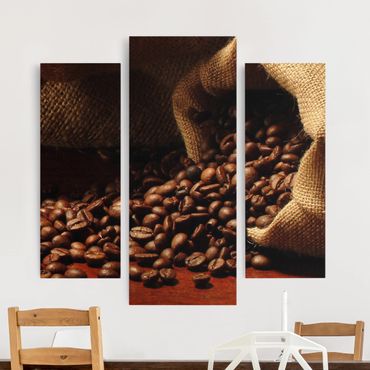 Canvas schilderijen - 3-delig Dulcet Coffee
