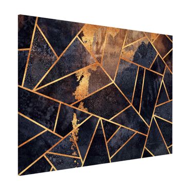 Magneetborden Onyx With Gold