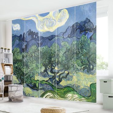 Schuifgordijnen Vincent Van Gogh - Olive Trees