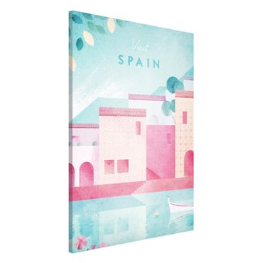 Magneetborden Travel Poster - Spain