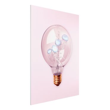 Forex schilderijen Light Bulb With Jellyfish