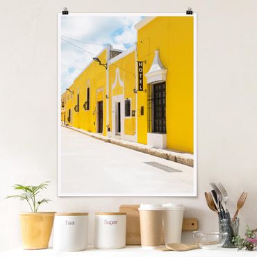 Posters City In Yellow