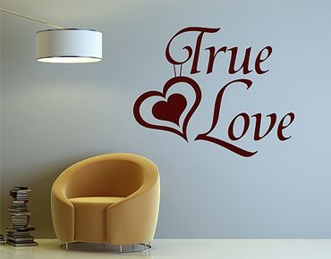 Muurstickers No.1430 True Love