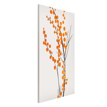 Magneetborden Graphical Plant World - Berries Orange