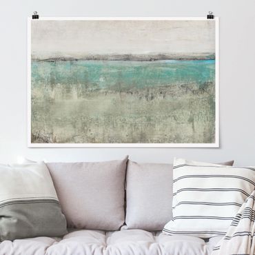 Posters Horizon Over Turquoise I