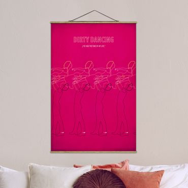 Stoffen schilderij met posterlijst Film Poster Dirty Dancing II