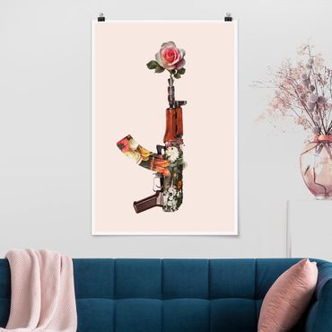 Posters Weapon With Rose