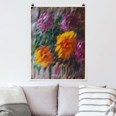 Posters Alexej von Jawlensky - Chrysanthemums in the Storm