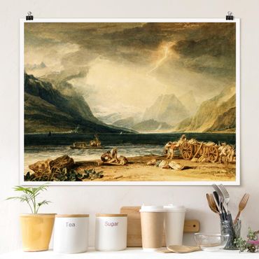 Posters William Turner - The Lake of Thun, Switzerland