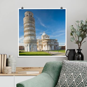 Posters The Leaning Tower of Pisa