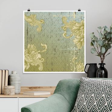 Posters Floral Baroque