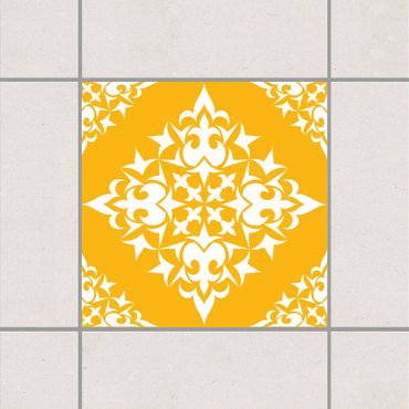 Tegelstickers Tile Pattern Melon Yellow