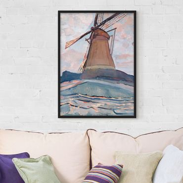 Ingelijste posters Piet Mondrian - Windmill