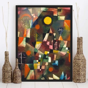 Ingelijste posters Paul Klee - The Full Moon