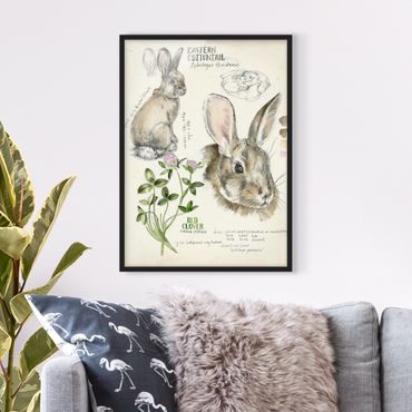 Ingelijste posters Wilderness Journal - Rabbit