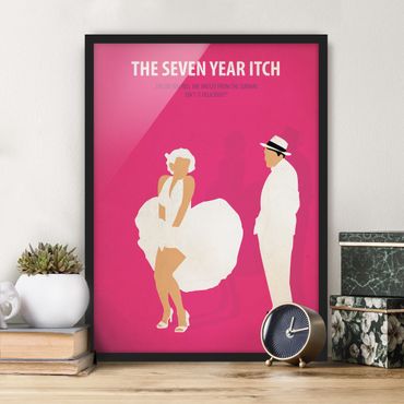 Ingelijste posters Film Poster The Seven Year Itch