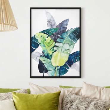 Ingelijste posters Exotic Foliage - Banana