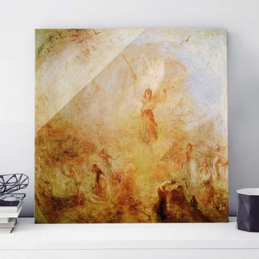 Glasschilderijen William Turner - The Angel Standing in the Sun