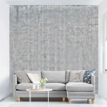 Fotobehang Large Wall With Concrete Look