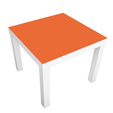 Meubelfolie IKEA Lack Tafeltje Colour Orange