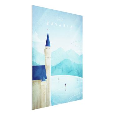 Forex schilderijen Travel Poster - Bavaria
