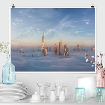 Posters Dubai Above The Clouds