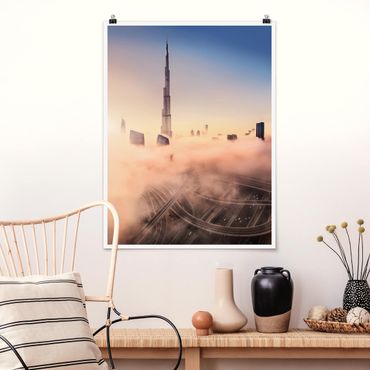 Posters Heavenly Dubai Skyline