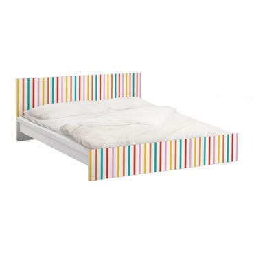 Meubelfolie IKEA Malm Bed No.UL750 Stripes