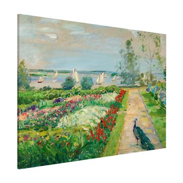 Magneetborden Max Slevogt - Flower Garden In New-Cladow