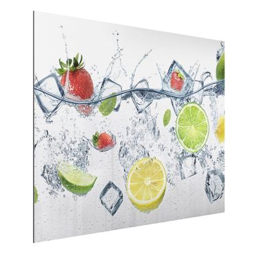 Aluminium Dibond schilderijen Fruit Cocktail