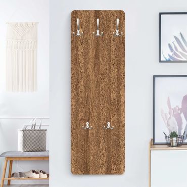 Wandkapstokken houten paneel Amburana