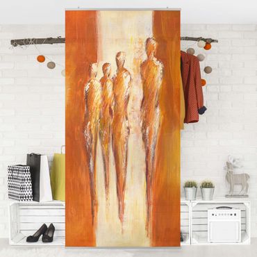 Ruimteverdeler Petra Schüßler - Four Figures In Orange 02