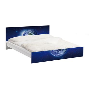 Meubelfolie IKEA Malm Bed Earth In Space