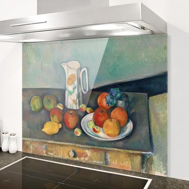 Spatscherm keuken Paul Cézanne - Still Life Milk Jug